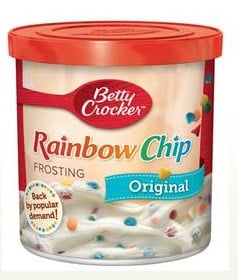 Betty Crocker - Rainbox Chip Frosting 453 Gramm
