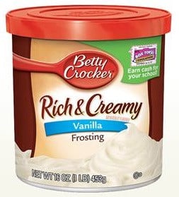 Betty Crocker - Vanille-Zuckerguss 453 Gramm