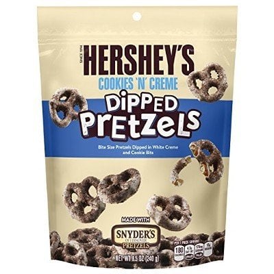 Hershey'sy/Snyders - Cookies 'n Creme Coated Pretzel 120 Gram