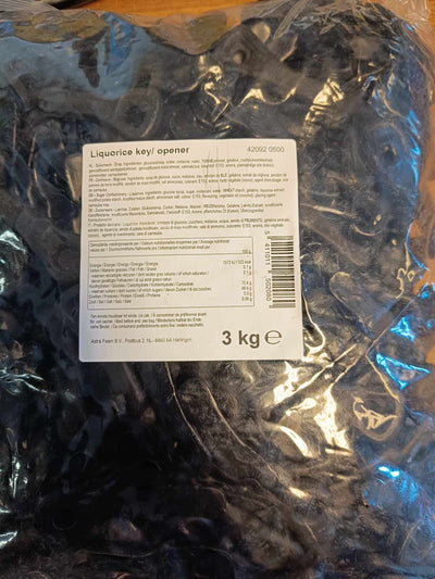 Lakritzsleutels 3 Kilo