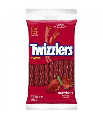 Twizzlers Strawberry Twist Peg Bag 198 Gram