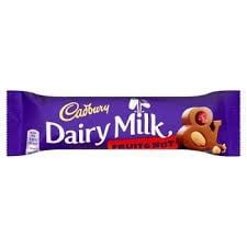 Cadbury Dairy Milk Fruit & Nut 49 Gram