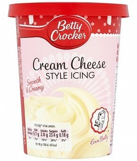 Betty Crocker - Cream Cheese Style Icing 400 Gram