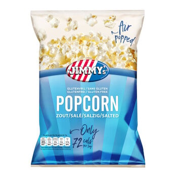 Jimmy's - Popcorn Zout 17 Gram 21 Pieces
