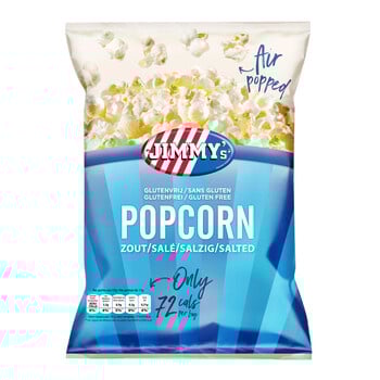 Jimmy's - Popcorn Zout 17 Gram 21 Stuks