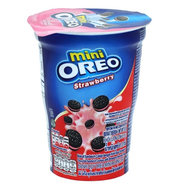 Oreo - Mini Cup Fraise 61,3 grammes