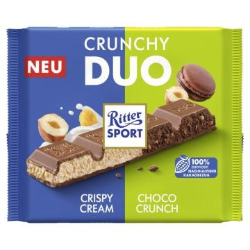 Ritter Sport - Crunchy Duo 100 Gram