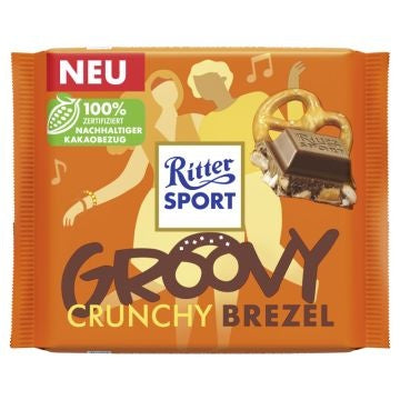 Ritter Sport - Groovy Crunchy Brezel 100 Gramm