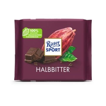 Ritter Sport - Halbbitter 100 Gram