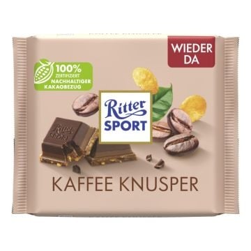 Ritter Sport - Kaffee Knusper100 Gramm