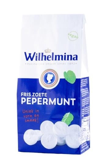Wilhelminia - Pepermunt Fris Zoet 200 Gram