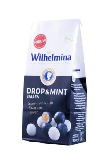 Wilhelminia - Chewy Dropmint 200 Gram