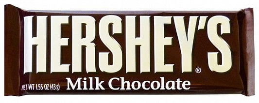Hershey's Milk Chocolate Bar 43 Gram