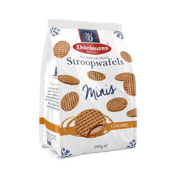 Dealmans - Mini Stroopwafel Blokzak 200 Gram 12 Stuks