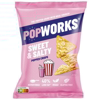 Popworks - Sweet & Salty 85 Gram 8 Stuks