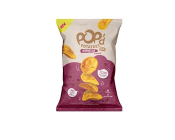 Croky - Pop'd Potatoes Barbecue 23 Gram 21 Stuks