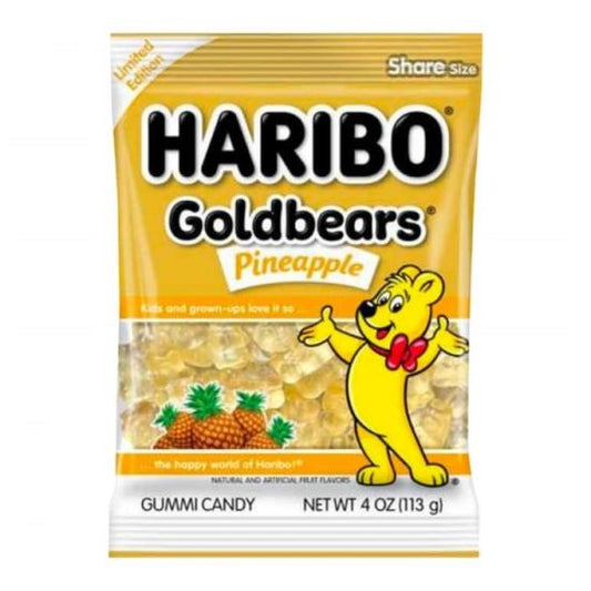 Haribo - Goldbears Pineapple 113 Gram