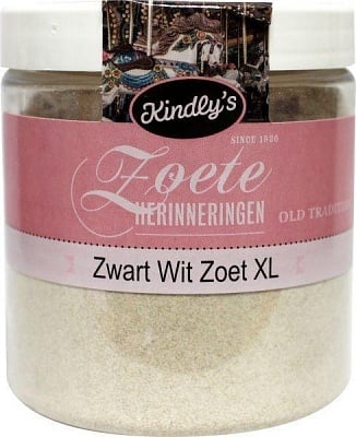 Kindly's - Zwart Wit Zoet XL 150 Gram 12 Stuks