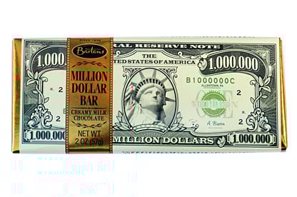 Million Dollar Chocolate Bar