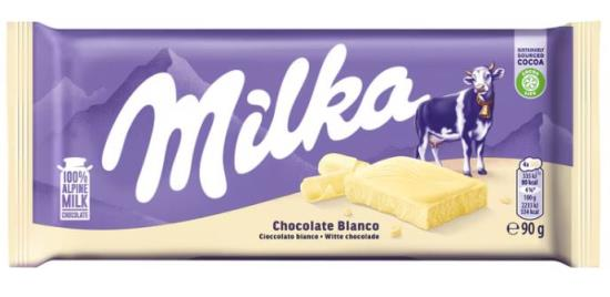 Milka - Wit 100 Gram