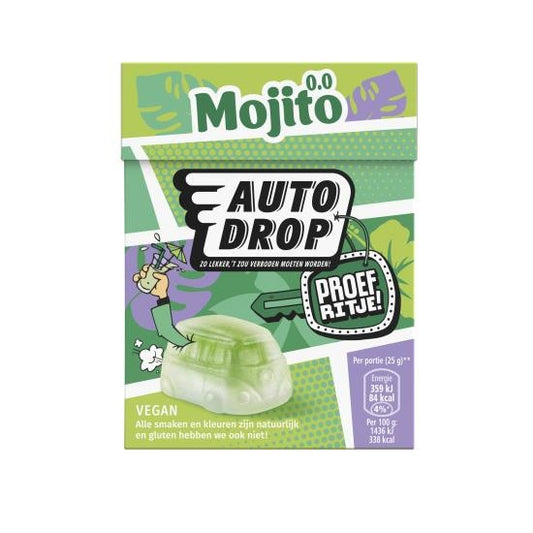 autodrop, auto drop, drop in de vorm van een auto.