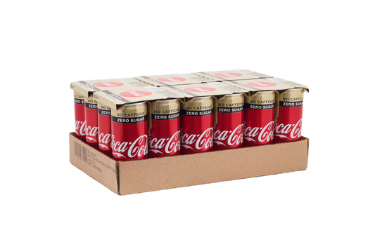 Coca Cola - No Caffiene 250ml 24 Blikjes