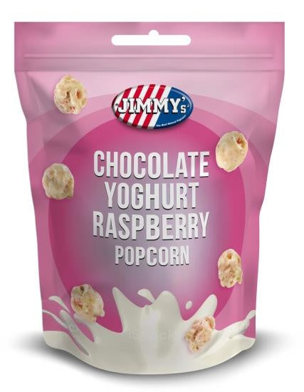 Jimmy's - Chocolate Yoghurt Raspberry Popcorn 120 Gram