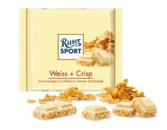 Ritter Sport Weiss Crisp 100 Gram