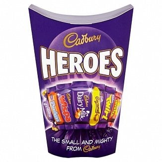 Cadbury Heroes Carton 290 Gram