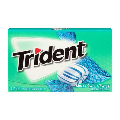Trident – ​​Minzig-süße Twist-Sticks (14 Stück)