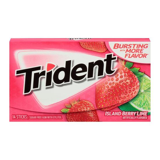Trident - Island Berry Lime 14 Sticks