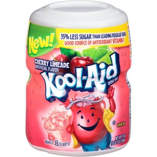 Kool Aid 8QT Cherry Limeade 538 Gram