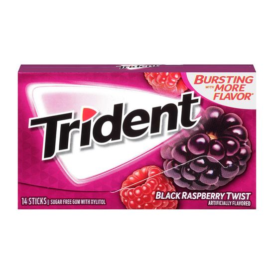 Trident Black Raspberry Twist Gum
