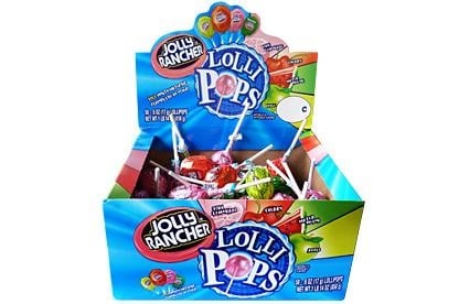 Jolly Rancher - Lolli Pops 17 Gram 50 Stuks