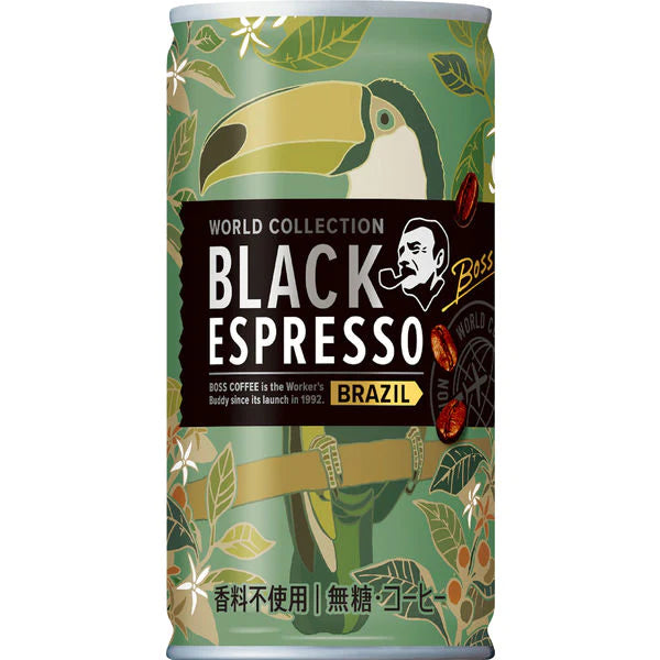 Suntory Boss World Collection Espresso noir Brésil 185 ml