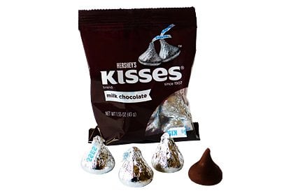 Hershey's Milk Chocolate Kisses 43 Gram