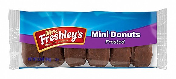 Mrs Freshleys - Zuckerguss-Mini-Donuts 94 Gramm