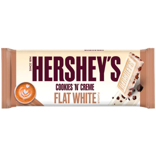 Hershey's - Cookies n Crème Flat White Bar King Size 90 Gram