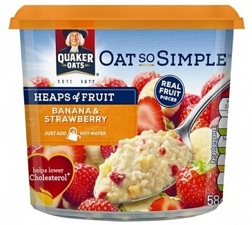 Quaker Oats - So Simple Pots Apple & Blueberry 50 Gram