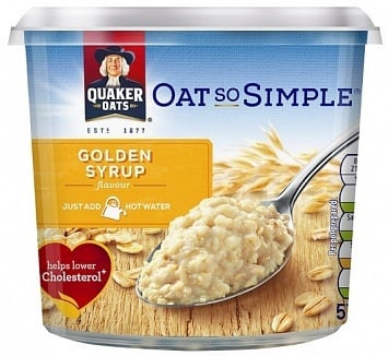 Quaker Oats - So Simple Pots Golden Syrup 50 Gram
