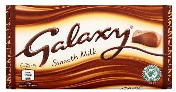 Galaxy - Milk Chocolate Bar 110 Gram