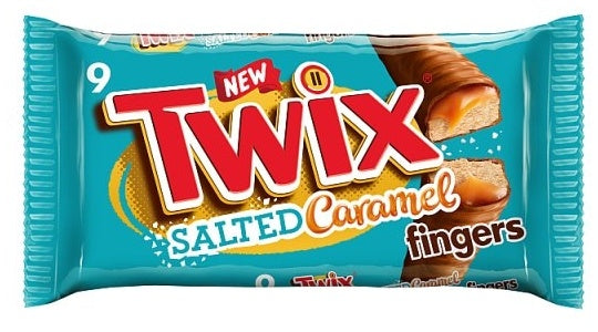Twix - Gesalzenes Karamell 9er-Packung 180 Gramm