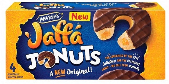 McVitie's - Jaffa Jonuts 4-Pack 172 Gram
