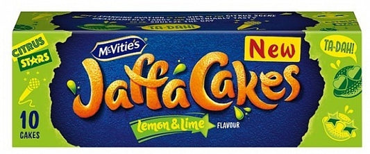 Mcvities - Jaffa Cakes Lemon & Lime 122 Gram