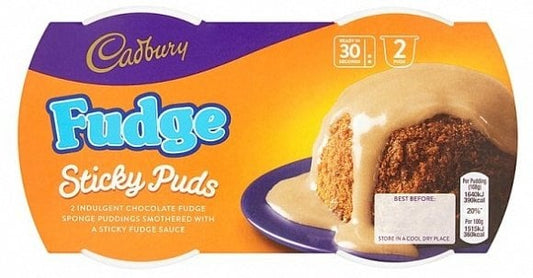 Cadbury - Sticky Puds Fudge 190 Gram