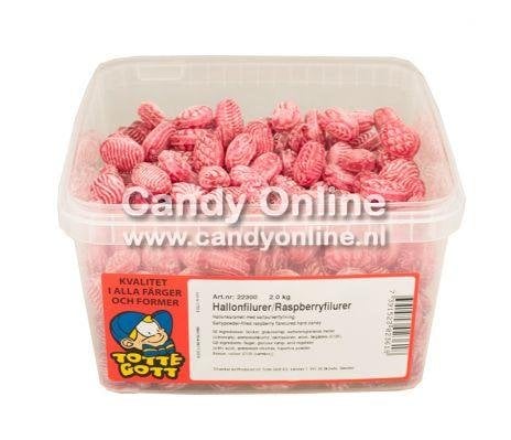 TotteGott - Hallonfilurer 2 Kilo