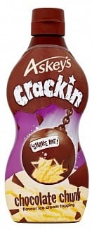 Askeys - Ice Cream Topping Crackin Chocolate Chunk 225 Gram