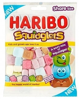 Haribo - Squidglets 140 Gram