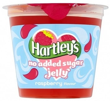 Hartley's - Jelly No Added Sugar Raspberry 115 Gram