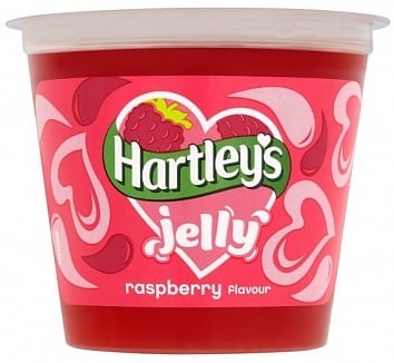 Hartley's - Jelly Raspberry 125 Gram